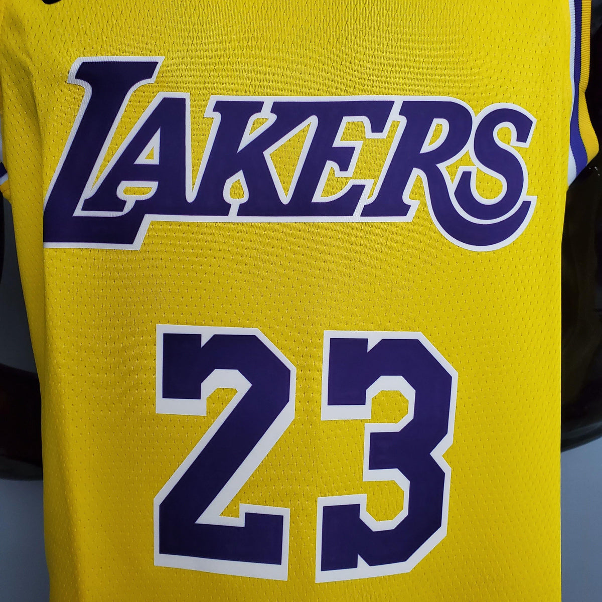 Regata NBA Los Angeles Lakers - LeBron James #23 NCR Yellow - ResPeita Sports