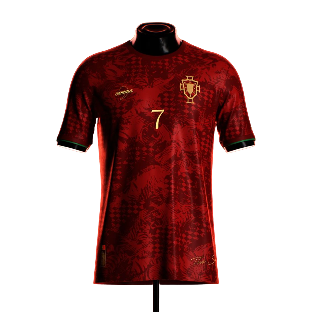 Camisa Portugal "The Siu" Euro 2024/25 Edição Legends Cristiano 7 - Torcedor Masculino