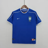 Camisa Retrô Seleção Brasil 1998/98 Away - ResPeita Sports