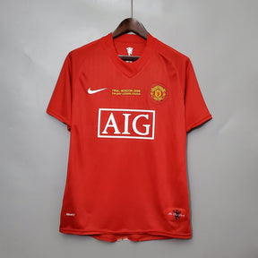 Camisa Retrô Manchester United 2007/08 Champions League Edition - ResPeita Sports