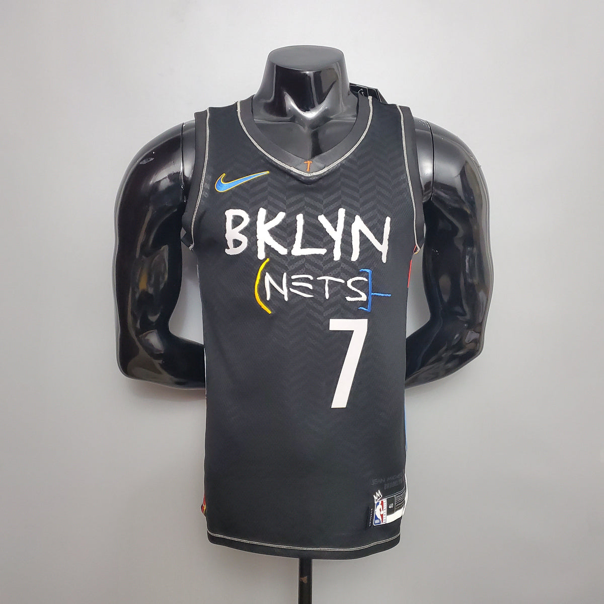 Regata NBA Brooklyn Nets - Durant #7 City Edition Black