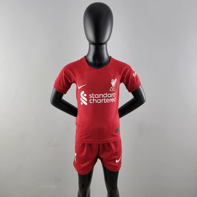 Conjunto Infantil Liverpool 2022/23 - Home - ResPeita Sports