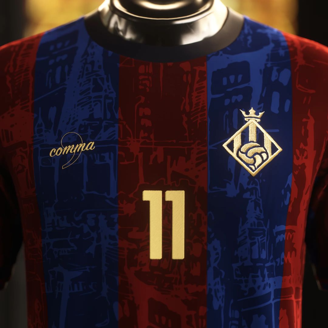 Camisa Barcelona The Prince 2024 Edição Legends Neymar