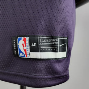 Regata NBA Minnesota Timberwolves - Towns #32 Black and Purple