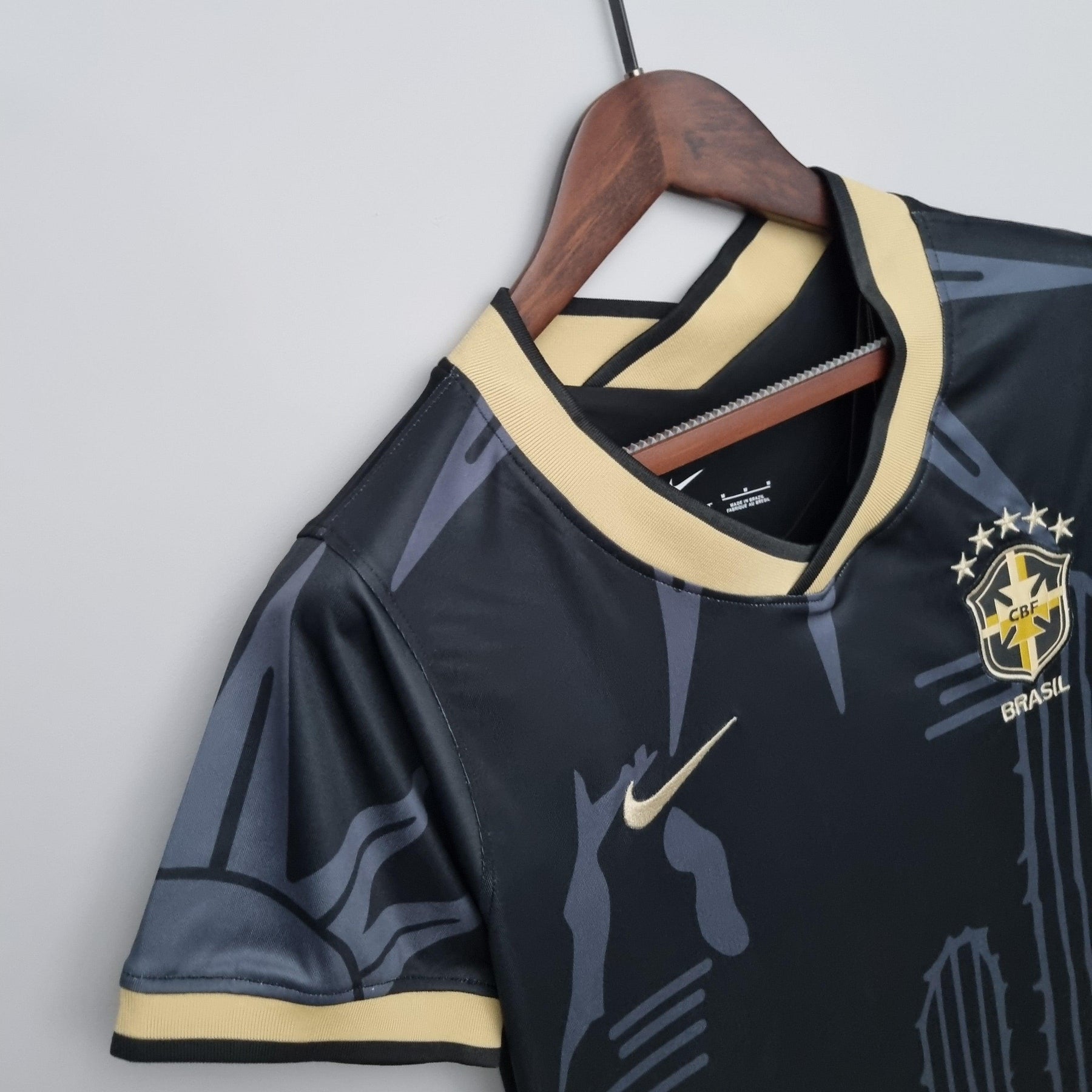 Camisa Feminina Seleção Brasil 2022/22 Black Edition - ResPeita Sports