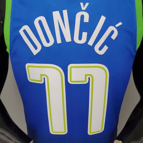 Regata NBA Dallas Mavericks - Doncic #77 Blue Idol