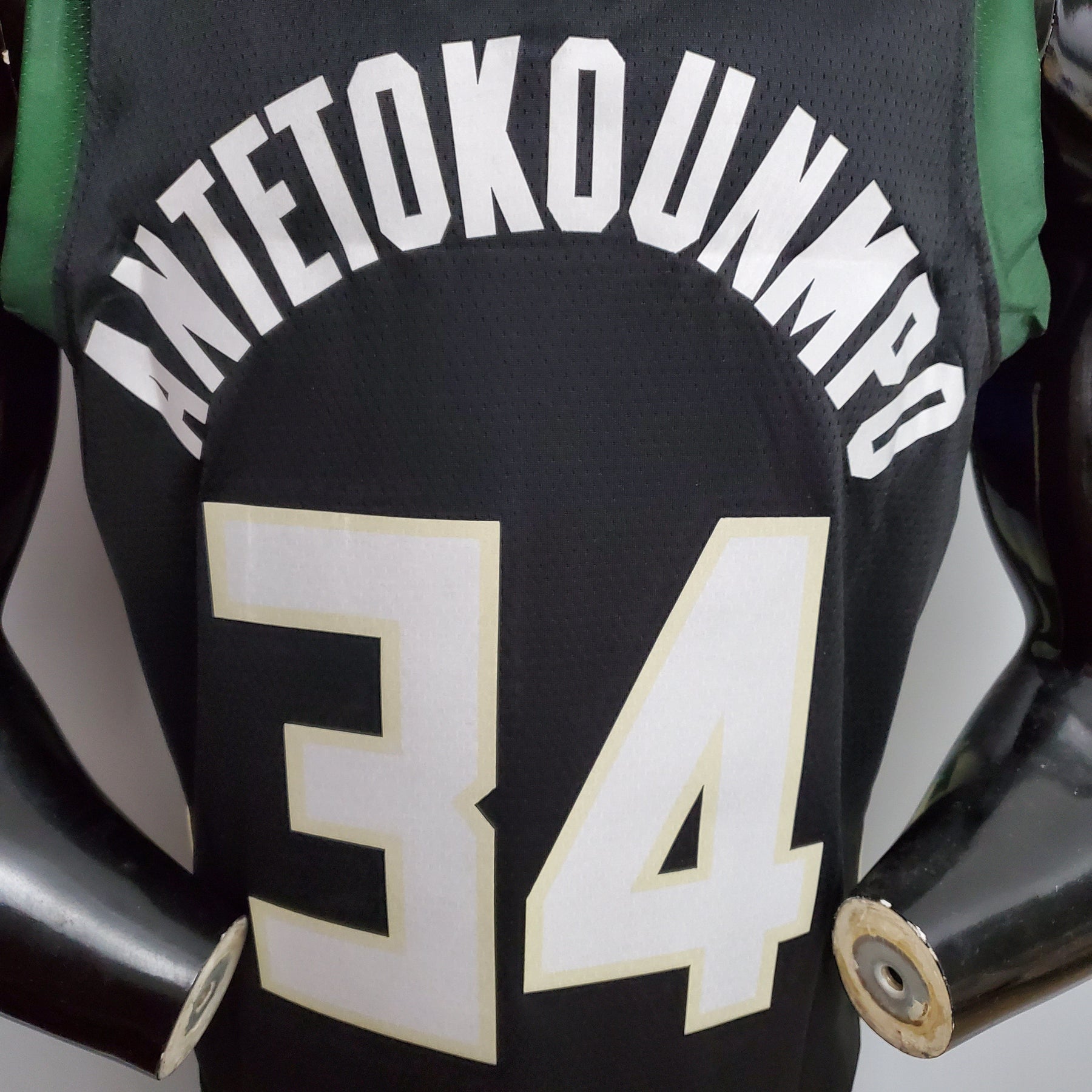 Regata NBA Milwaukee Bucks - Antetokounmpo #34 Black