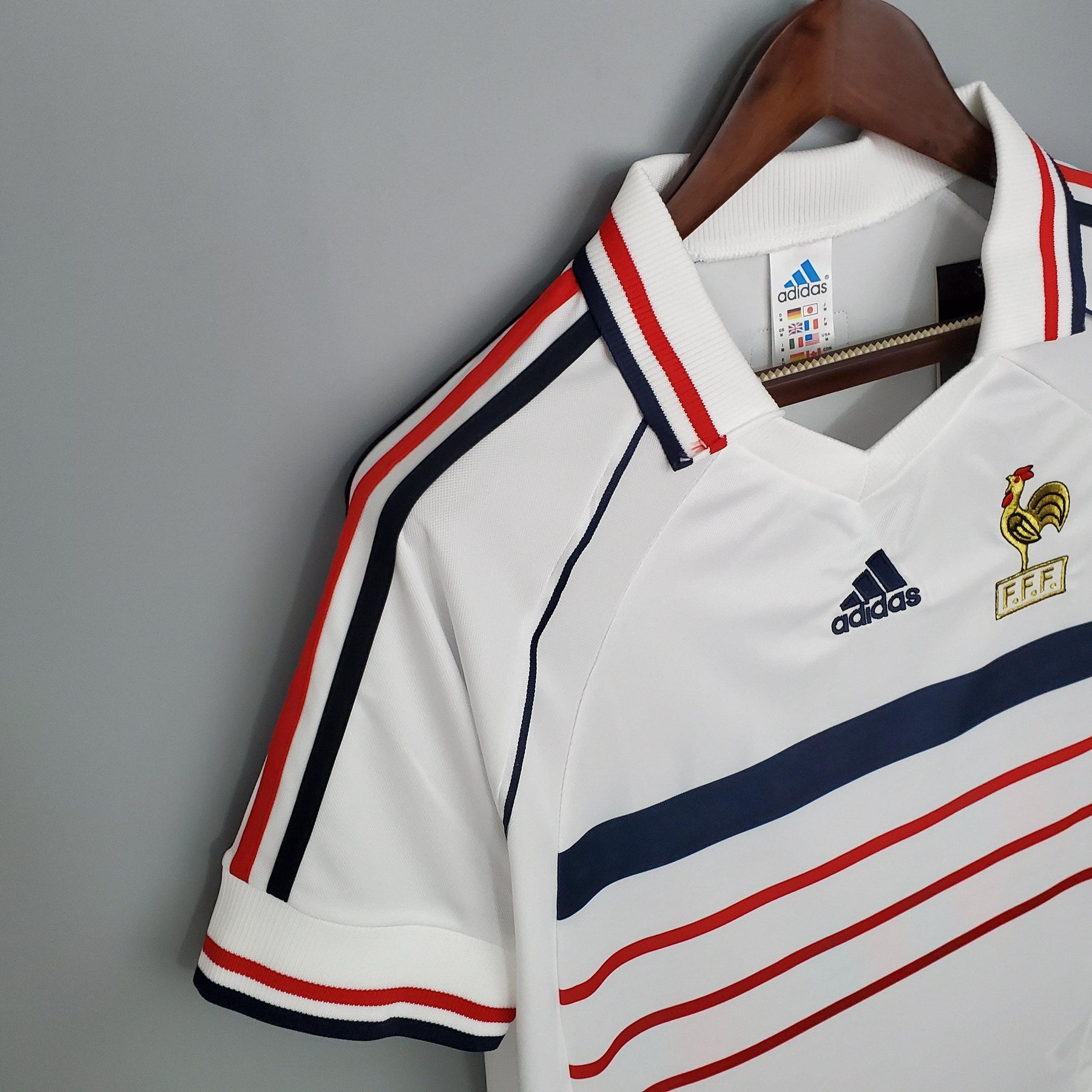 Camisa Retrô Seleção França 1998/98 Away - ResPeita Sports