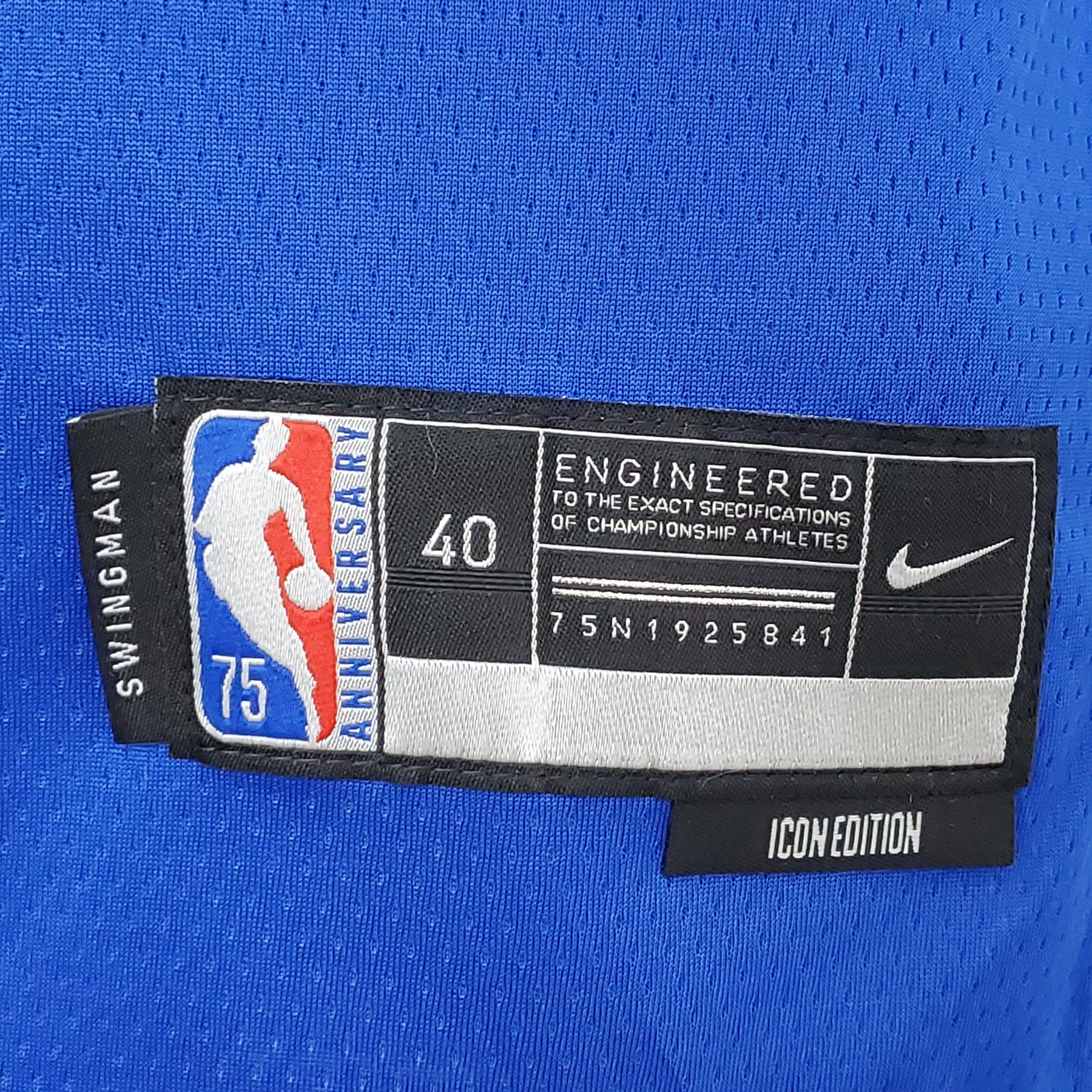 Regata NBA Philadelphia 76ers - Joel Embiid #21 Blue