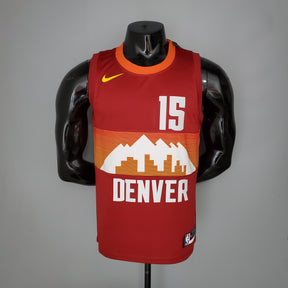 Regata NBA Denver Nuggets - Jokic #15 City Edition Red