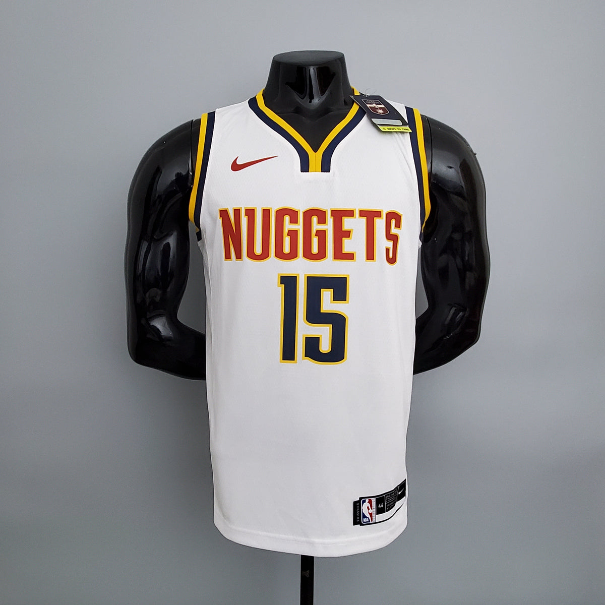 Regata NBA Denver Nuggets - Jokic #15 Limited White