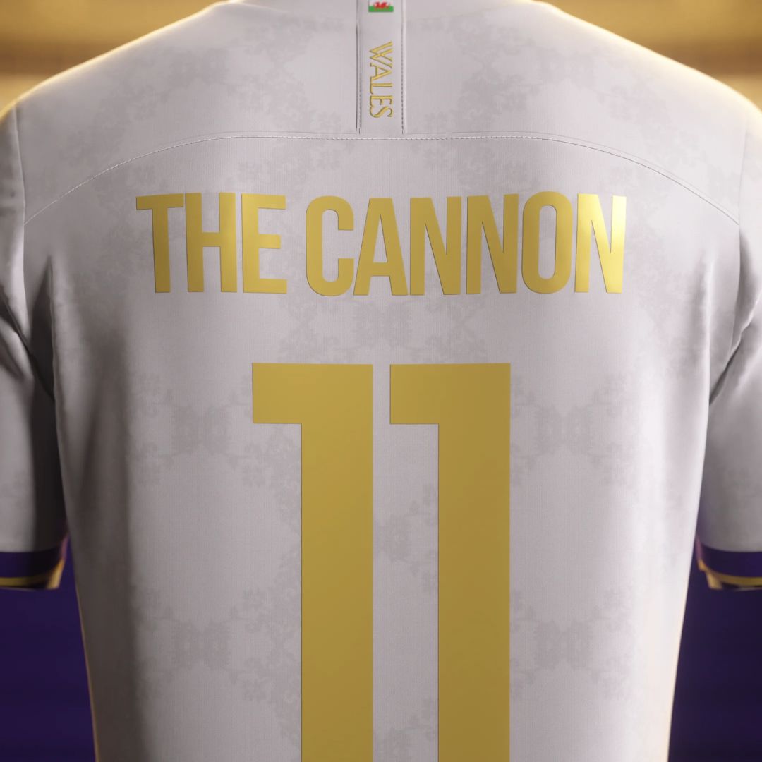 Camisa Real Madrid "The Cannon" 11 2024 Edição Legends Gareth Bale