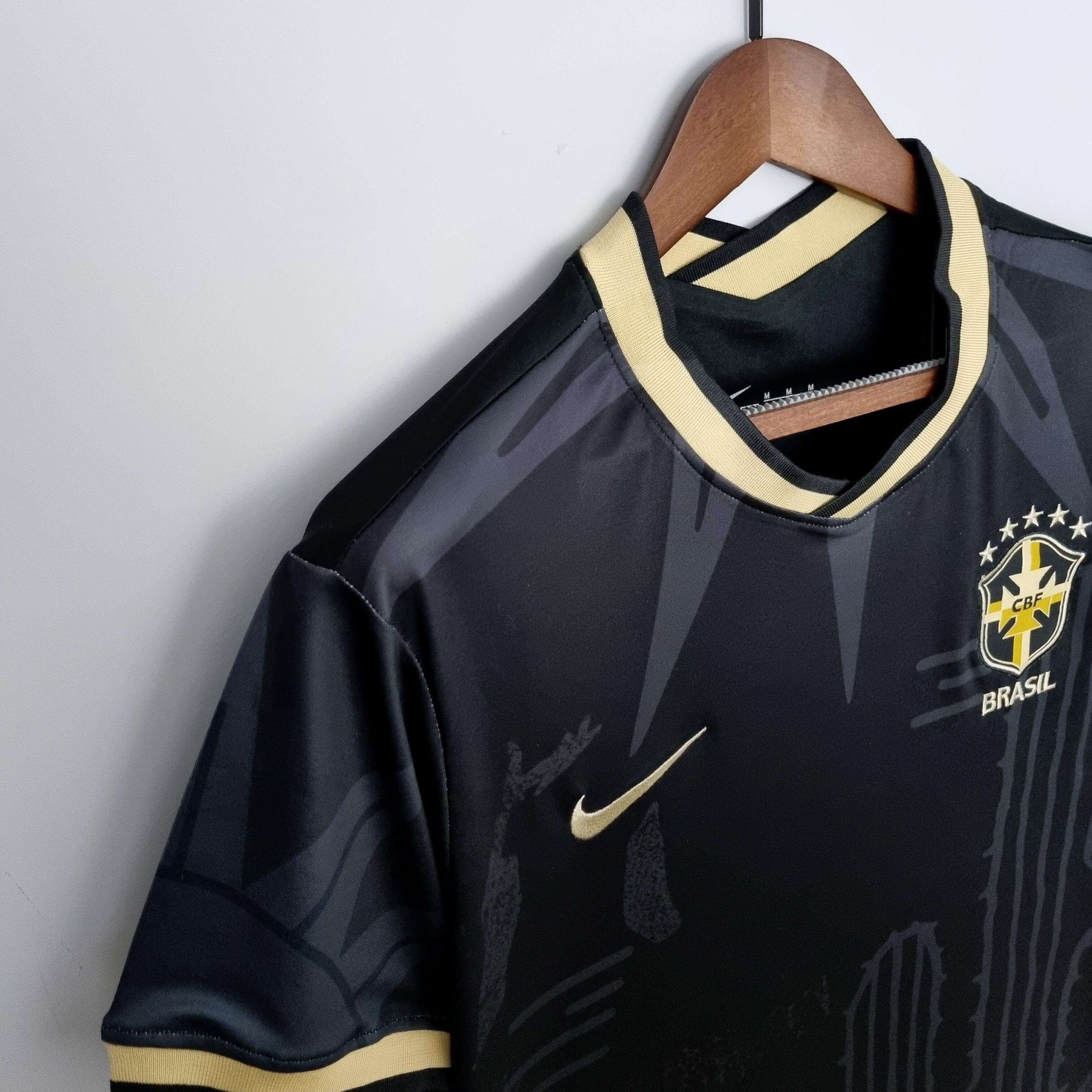 Camisa Seleção Brasil 2022/22 Edição Limitada Preta - ResPeita Sports