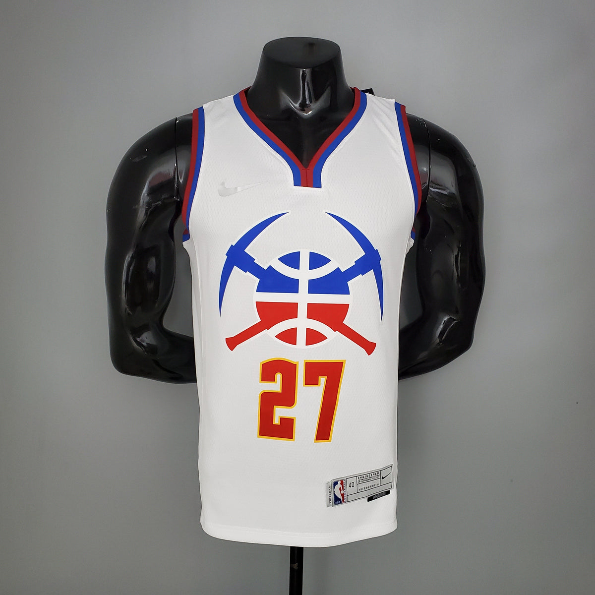 Regata NBA Denver Nuggets - Murray #27 Bonus Edition White