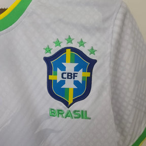 Camisa do Brasil Branca Edição Especial 2024 Unissex