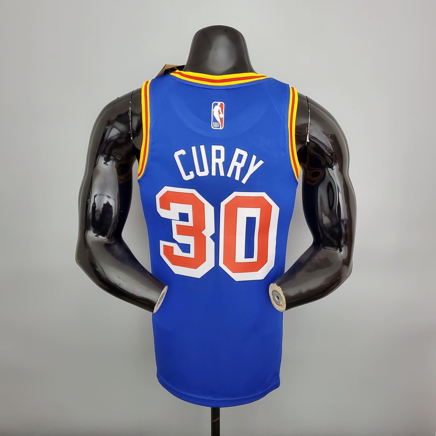 Regata NBA Golden State Warriors - Stephen Curry #30 75th Anniversary Retrô