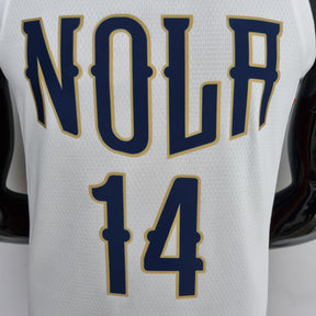 Regata NBA New Orleans Pelicans - Ingram #14 City Edition White