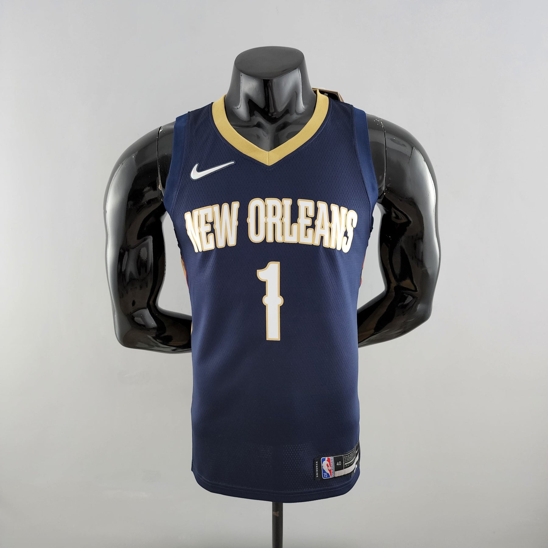 Regata NBA New Orleans Pelicans - Williams #1 Navy Blue