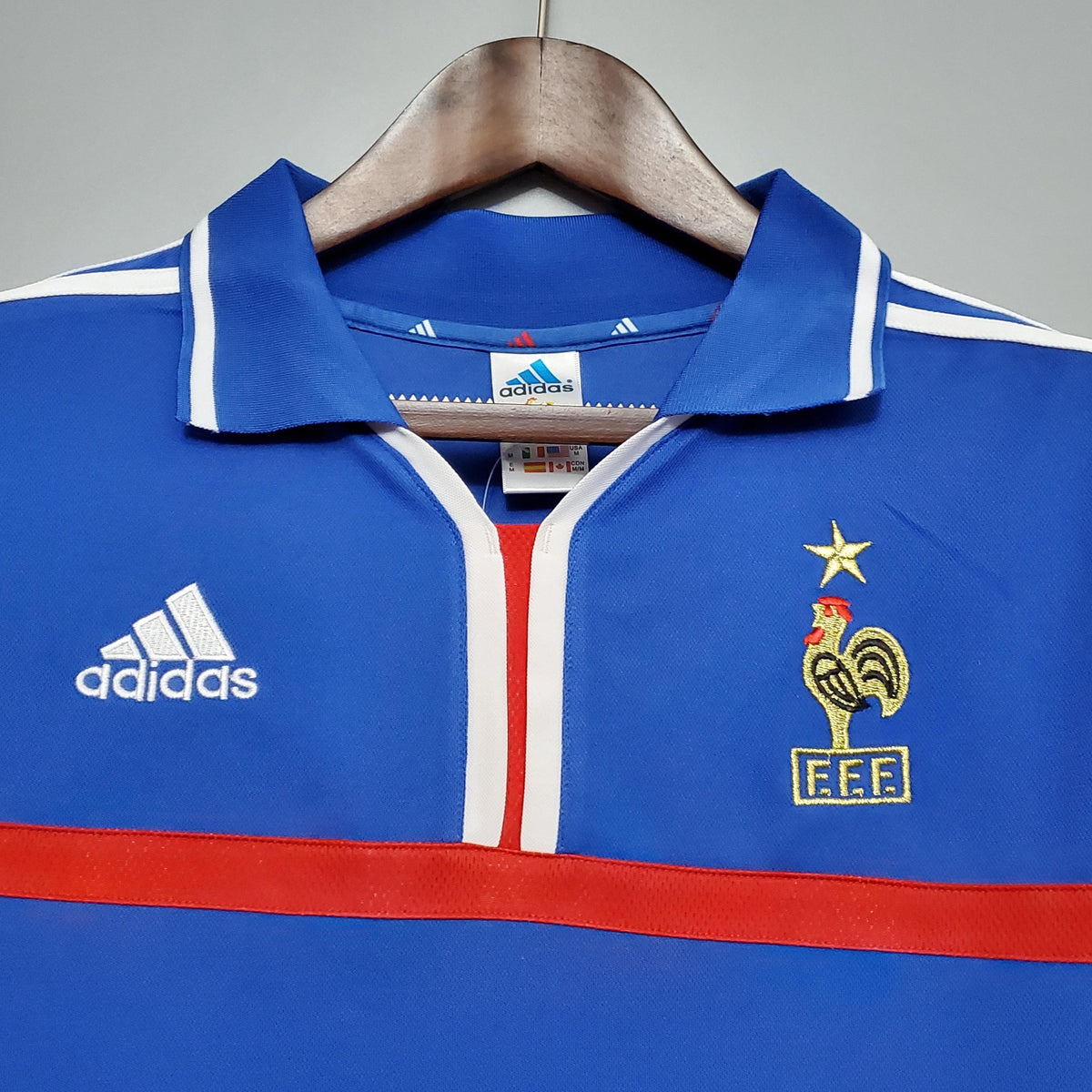 Camisa Retrô Seleção França 2000/00 Home - ResPeita Sports