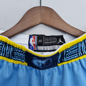 Shorts 75th Anniversary Memphis Grizzlies Jordan Edition Blue Shorts NBA