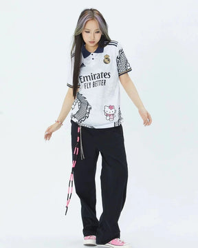 Camisa Real Madrid Hello Kitty 24/25 - Unissex