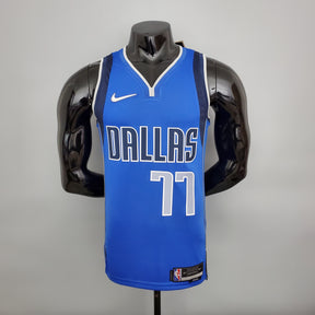 Regata NBA Dallas Mavericks - Doncic #77 Lone Ranger Blue