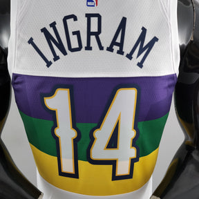 Regata NBA New Orleans Pelicans - Ingram #14 Urban Edition White