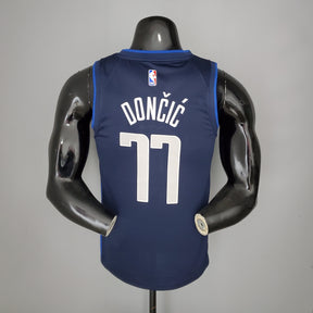 Regata NBA Dallas Mavericks - Doncic #77 Lone Ranger Iceberg Edition