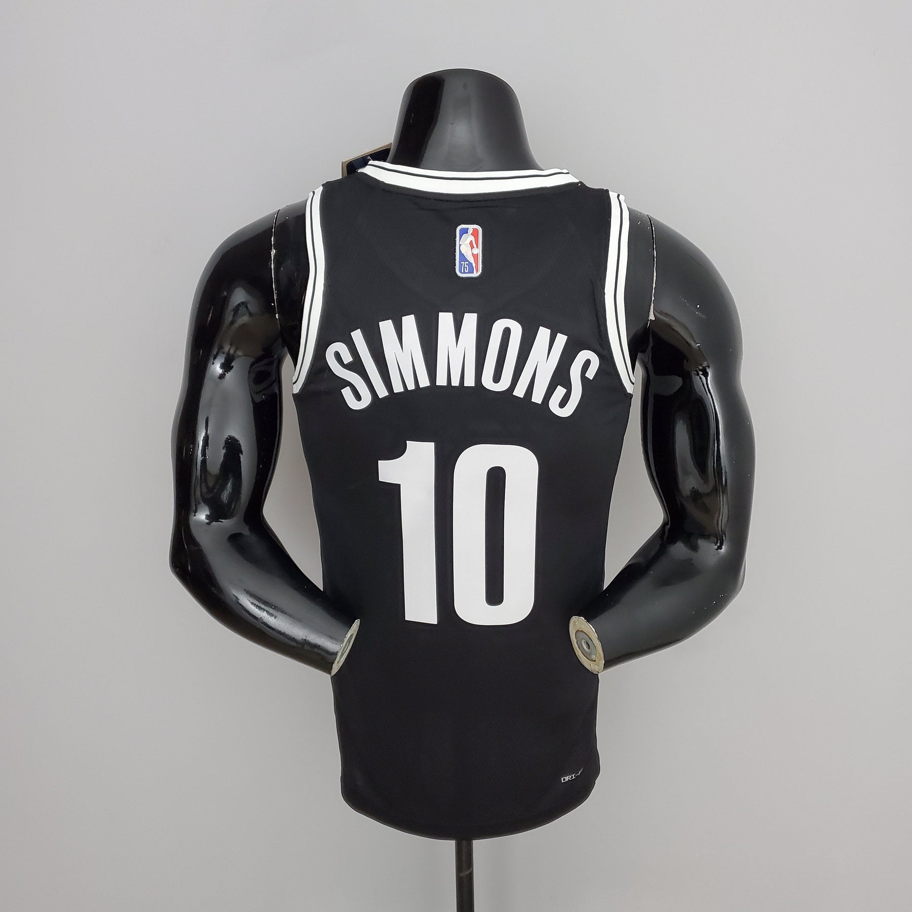 Regata NBA Brooklyn Nets - Simmons #10 NCR Black