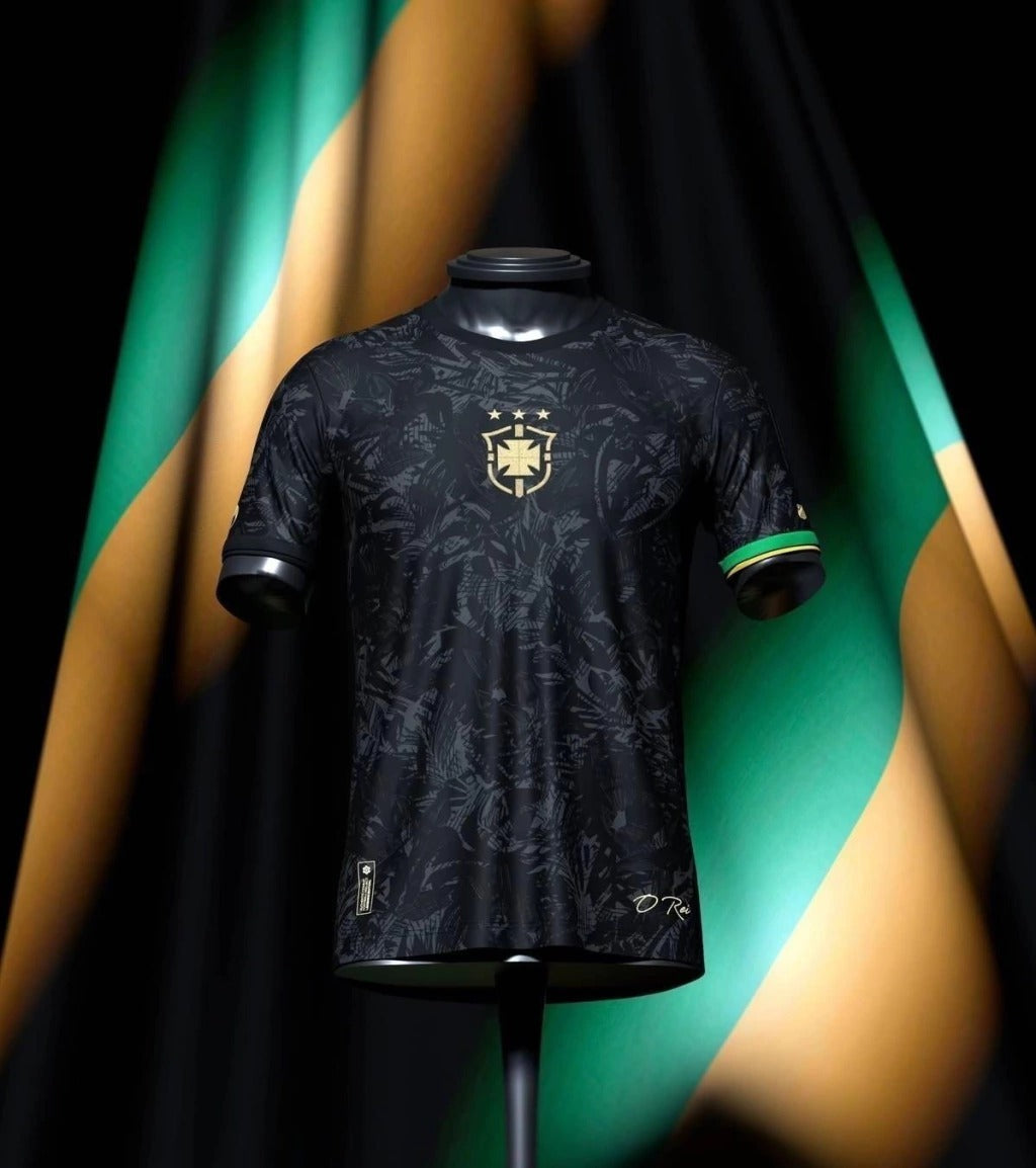 CAMISA-GOAT-REI-PELÉ-SELEÇÃO-BRASILEIRA