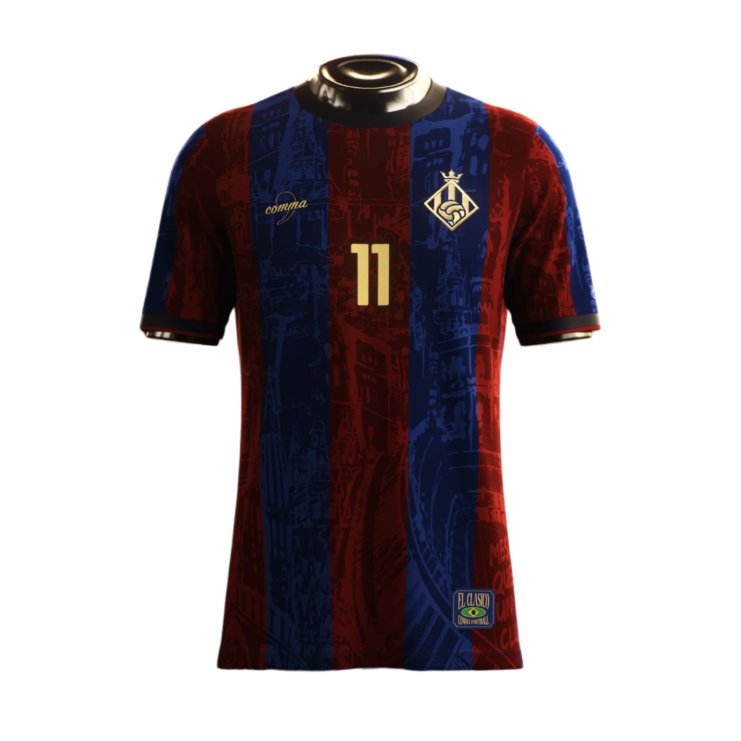 Camisa Barcelona The Prince 2024 Edição Legends Neymar