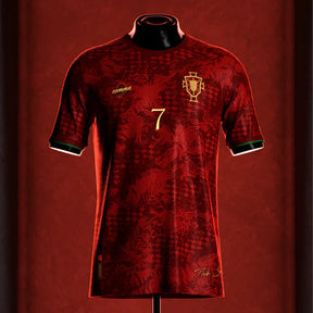 Camisa Portugal "The Siu" Euro 2024/25 Edição Legends Cristiano 7 - Torcedor Masculino