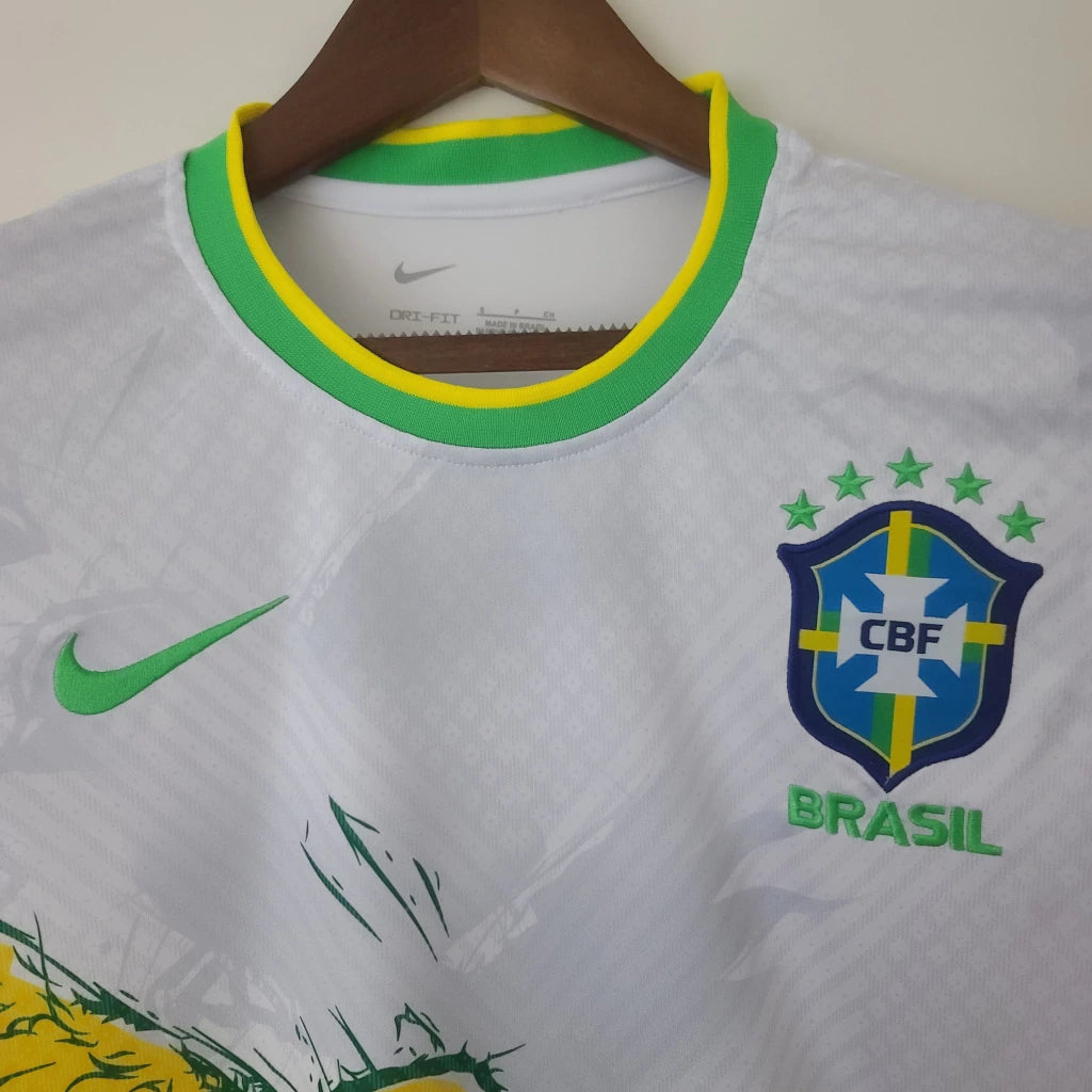 Camisa do Brasil Branca Edição Especial 2024 Unissex