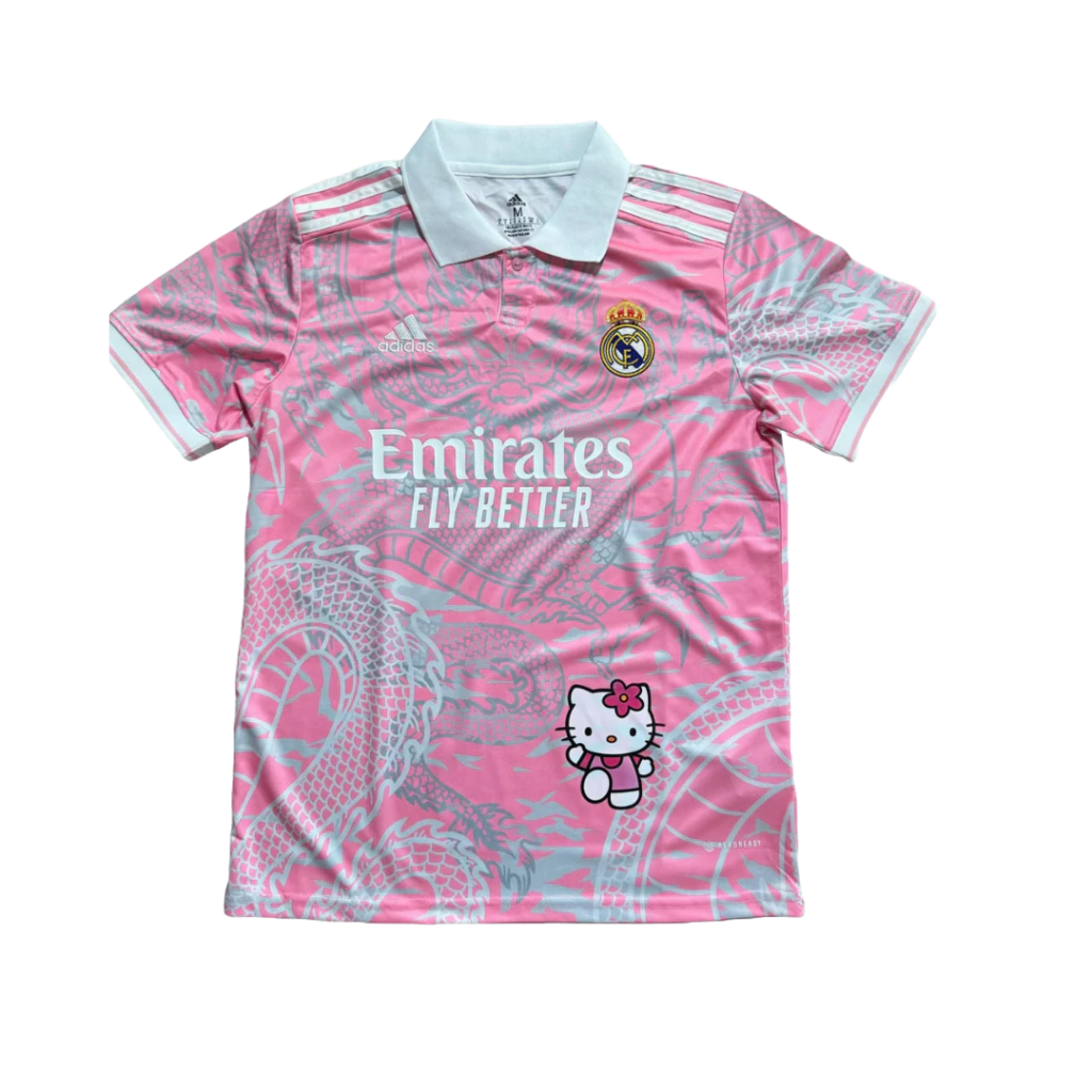 Camisa Real Madrid Hello Kitty 24/25 - Unissex