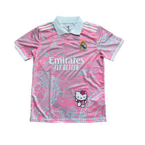 Camisa Real Madrid Hello Kitty 24/25 - Unissex