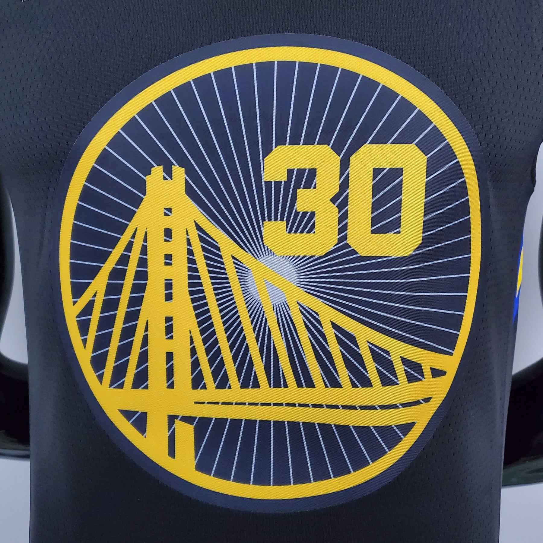 Regata NBA Golden State Warriors - Stephen Curry #30 75th Anniversary Black Edition