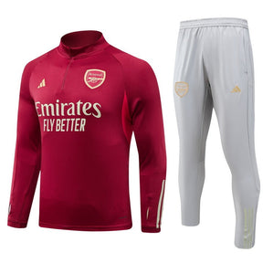 kit-treino-arsenal-zip-curto-2024-branco-vermelho