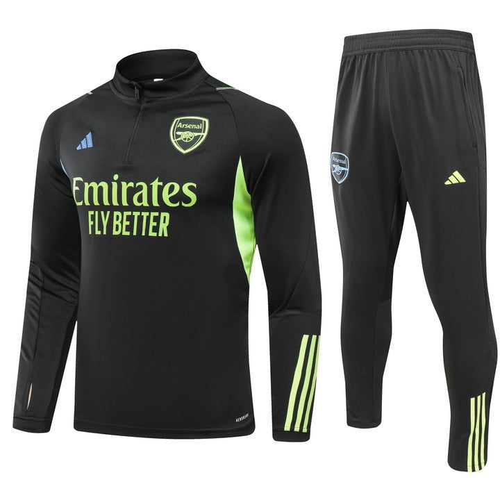 kit-treino-arsenal-zip-curto-2024-preto